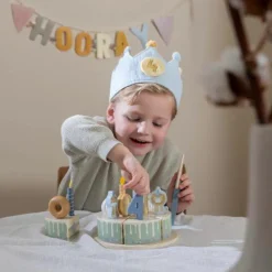 Little Dutch Verjaardagskroon - blauw