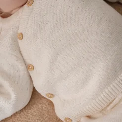 Little Dutch Vest - Wit - Newborn Naturals