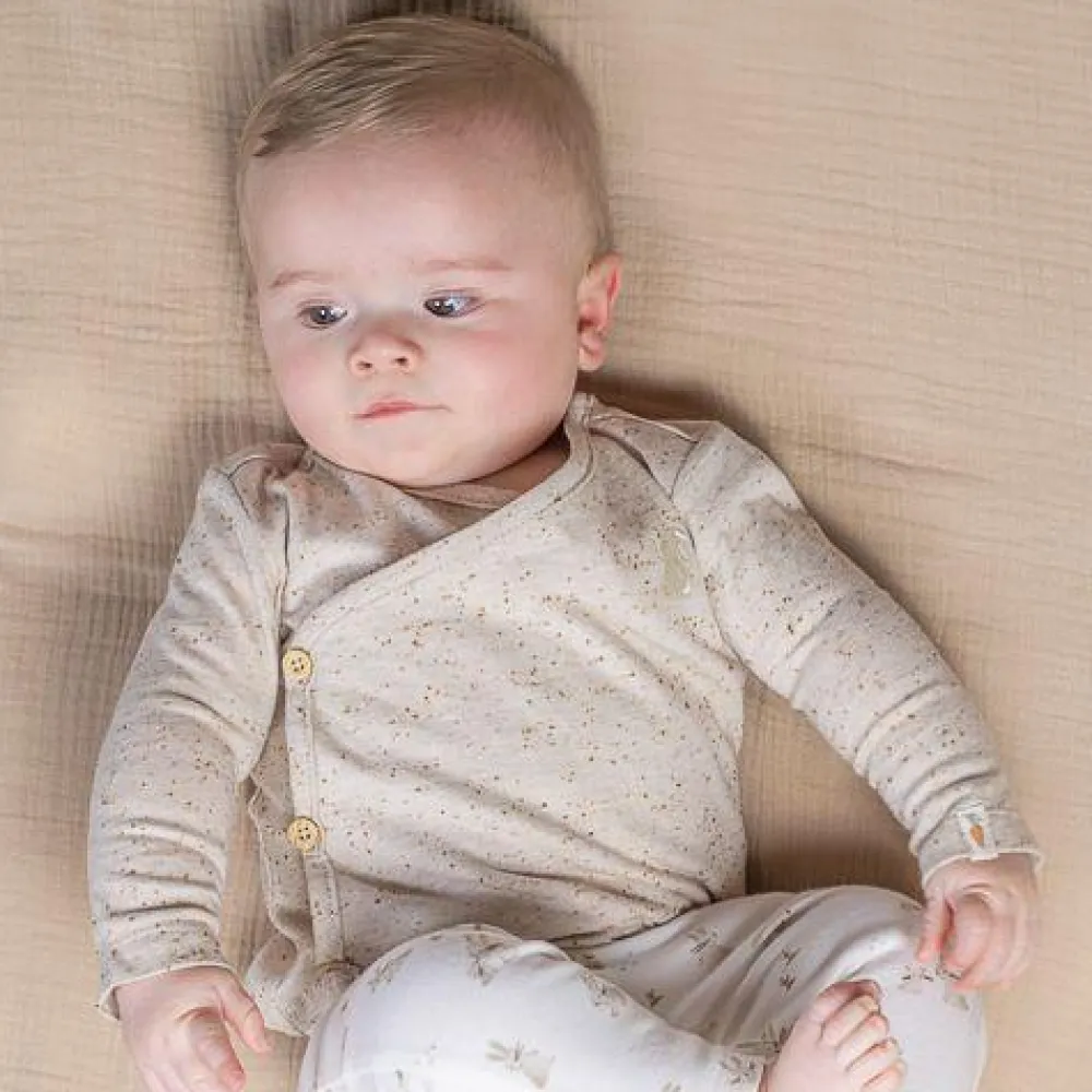 Little Dutch Vest - Zand - Newborn Naturals