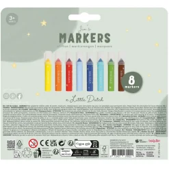 Little Dutch Viltstiften - Meerkleurig - Essentials - Jim