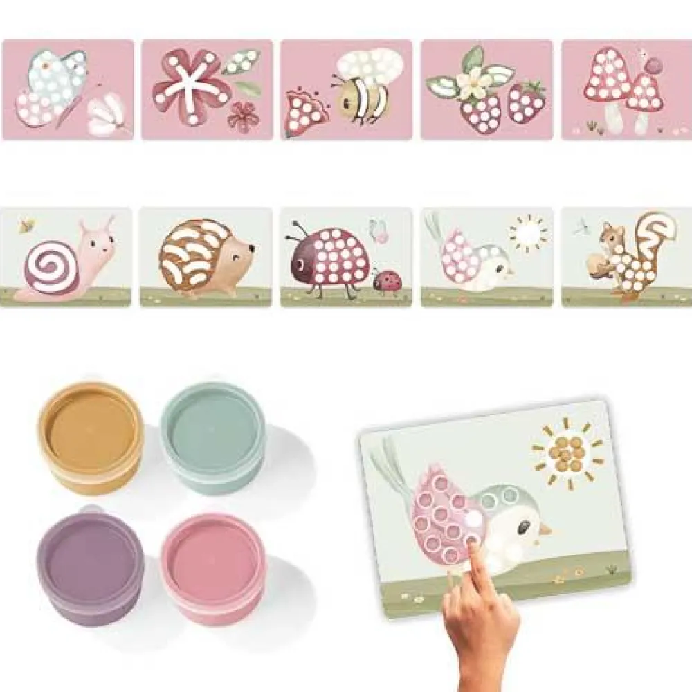 Little Dutch Vingerverfset - Roze - Fairy Garden