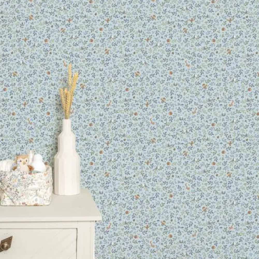 Little Dutch Vliesbehang - Meerkleurig - Forest Friends - Forest Adventure