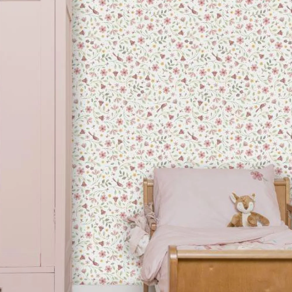 Little Dutch Vliesbehang - Meerkleurig - Fairy Garden - Fairy Wonders