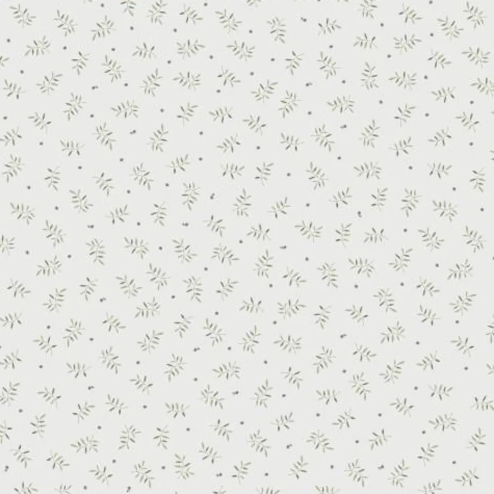 Little Dutch Vliesbehang - Meerkleurig - Essentials - Blueberry Leaves