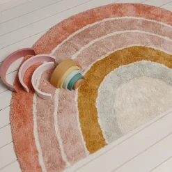 Little Dutch Vloerkleed regenboog - Meerkleurig - Essentials