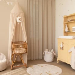 Little Dutch Vloerkleed rond - Wit - Newborn Naturals - Little Goose