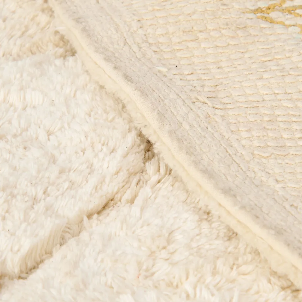 Little Dutch Vloerkleed rond - Wit - Newborn Naturals - Little Goose