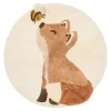 Little Dutch Vloerkleed vos - Beige - Forest Friends
