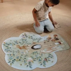 Little Dutch Vloerpuzzel - Blauw - Forest Friends