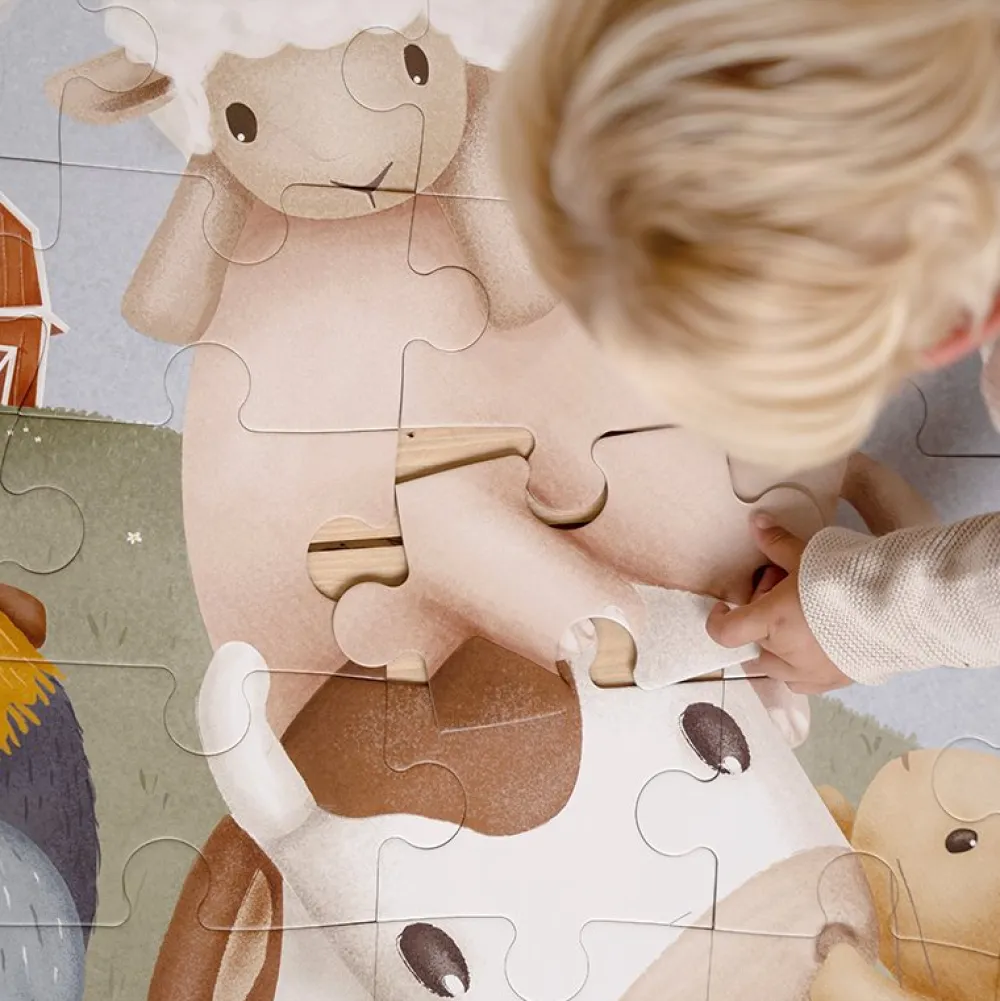 Little Dutch Vloerpuzzel Little Farm