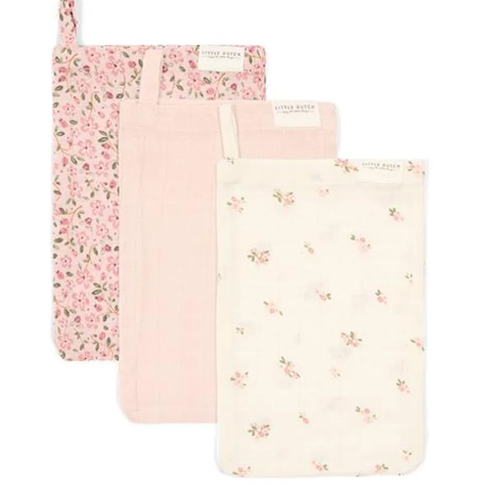 Little Dutch Washandjes set - Roze - Fairy Garden