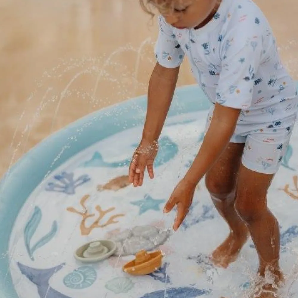 Little Dutch Waterspeelmat - Blauw - Ocean Dreams