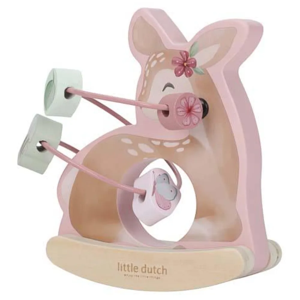 Little Dutch Wiebeldier hert - Roze - Fairy Garden