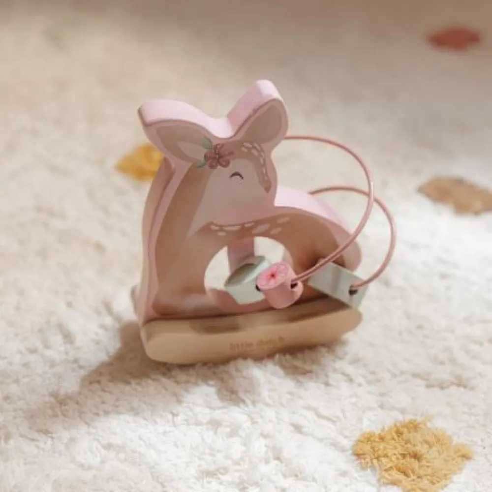 Little Dutch Wiebeldier hert - Roze - Fairy Garden