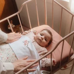 Little Dutch Wieg hoeslaken - Roze - Essentials