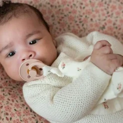 Little Dutch Wieg hoeslaken - Roze - Fairy Garden - Fairy Floral