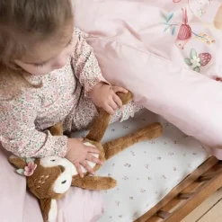 Little Dutch Wieg hoeslaken - Wit - Fairy Garden - Fairy Blossom