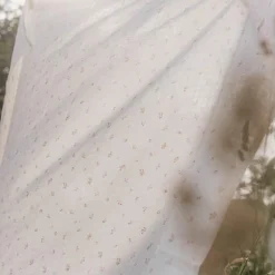 Little Dutch Wieg hoeslaken - Wit - Forest Friends - Forest Treasures