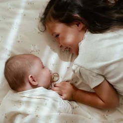 Little Dutch Wiegdeken - Beige - Little Goose - Moon & Stars