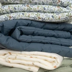 Little Dutch Wiegdeken - Blauw - Forest Friends