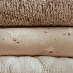 Little Dutch Wiegdeken - Fleece - Beige - Newborn Naturals - Little Goose