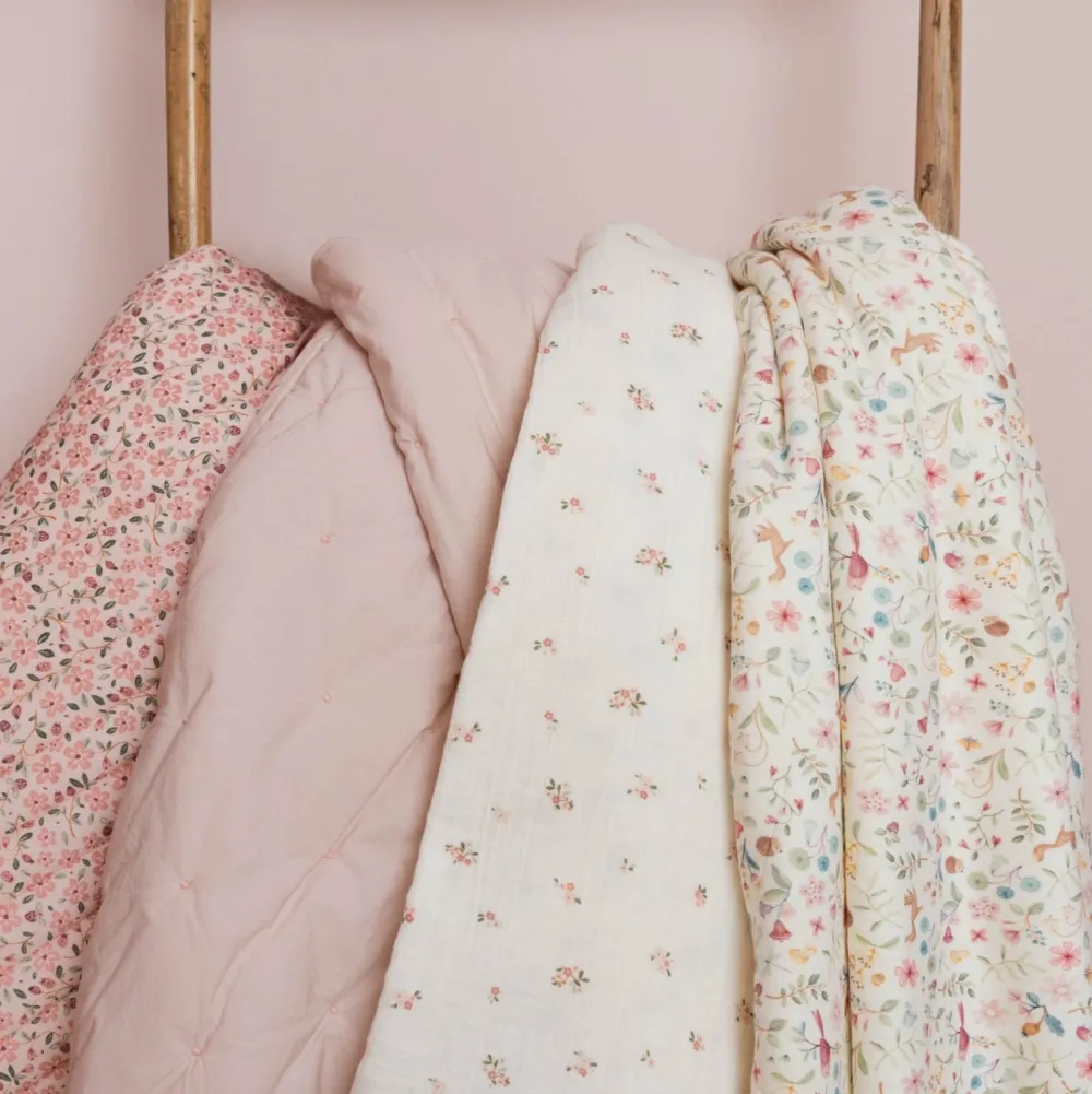 Little Dutch Wiegdeken - Wit - Fairy Garden - Fairy Blossom