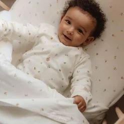 Little Dutch Wieglaken - Wit - Forest Friends - Forest Treasures