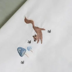 Little Dutch Wieglaken - Wit - Forest Friends