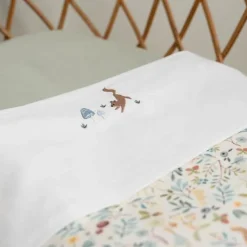 Little Dutch Wieglaken - Wit - Forest Friends