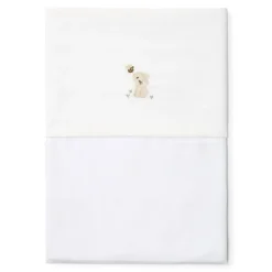 Little Dutch Wieglaken - Wit - Newborn Naturals - Baby Bunny