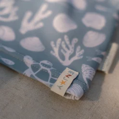 Little Dutch Zwemshirt korte mouw - Lichtblauw - Sea Life