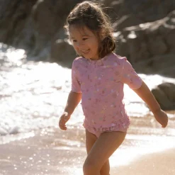 Little Dutch Zwemshirt korte mouw - Meerkleurig - Ocean Treasures