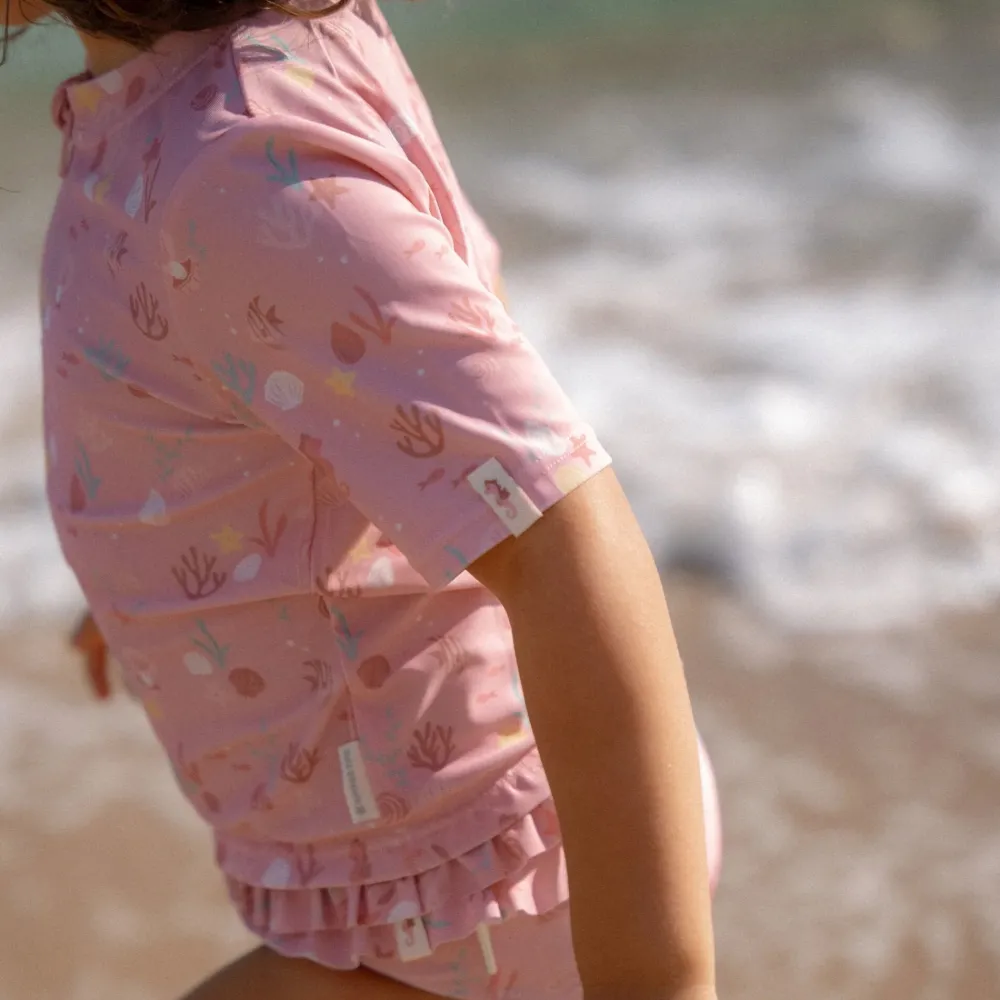Little Dutch Zwemshirt korte mouw - Meerkleurig - Ocean Treasures