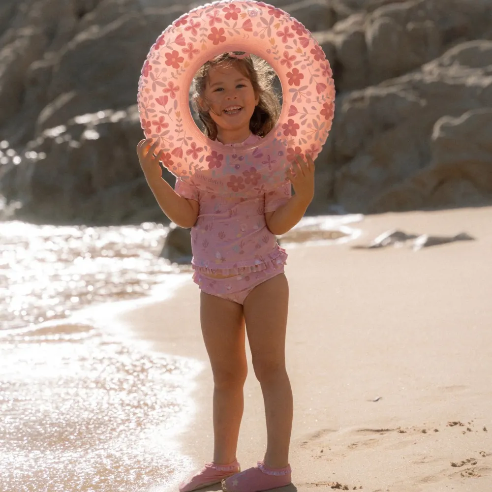 Little Dutch Zwemshirt korte mouw - Meerkleurig - Ocean Treasures