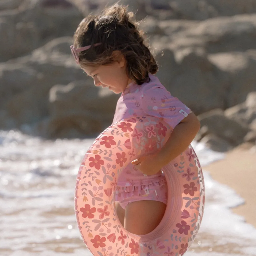 Little Dutch Zwemshirt korte mouw - Meerkleurig - Ocean Treasures