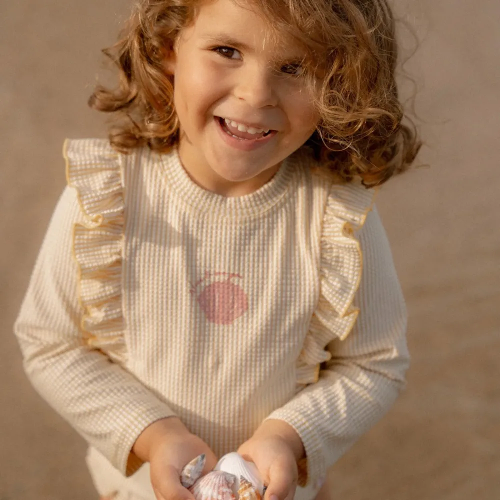 Little Dutch Zwemshirt lange mouw - Geel - Ocean Treasures