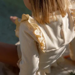 Little Dutch Zwemshirt lange mouw - Geel - Ocean Treasures