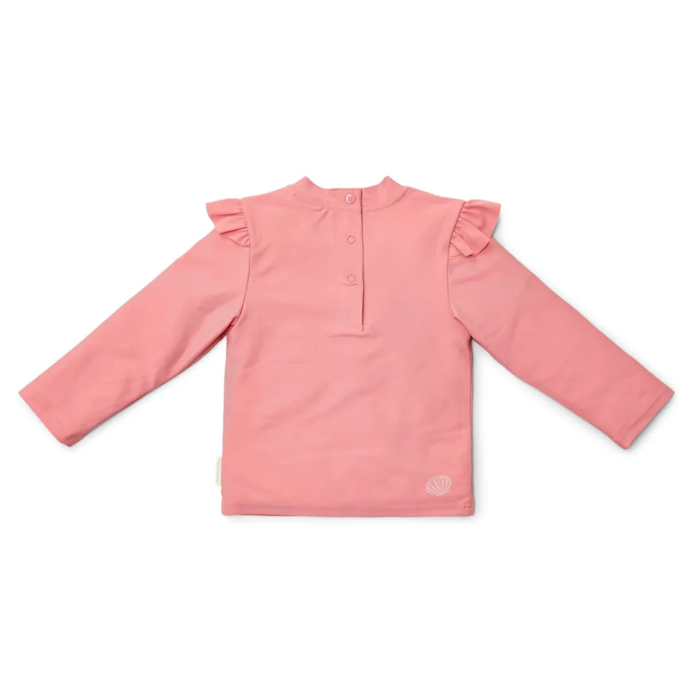 Little Dutch Zwemshirt lange mouw - Roze - Ocean Treasures
