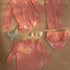Little Dutch Zwemshirt lange mouw - Roze - Ocean Treasures